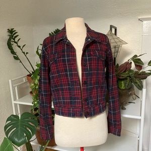 Levi’s Plaid Denim coat